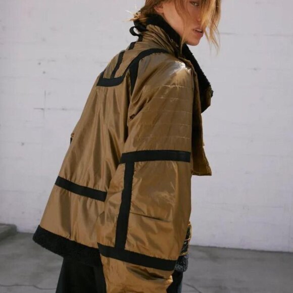 FP Movement by Free People Vagabond Fleece Bomber Jacket - Picture 6 of 11